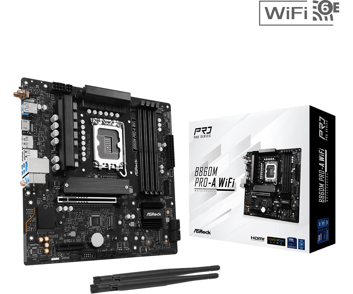 Motherboard AsRock B860M Pro-A WiFi 1851