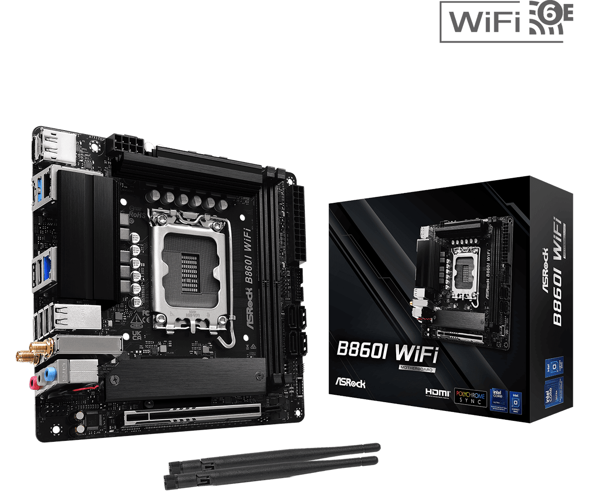 Motherboard AsRock B860I WiFi S1851