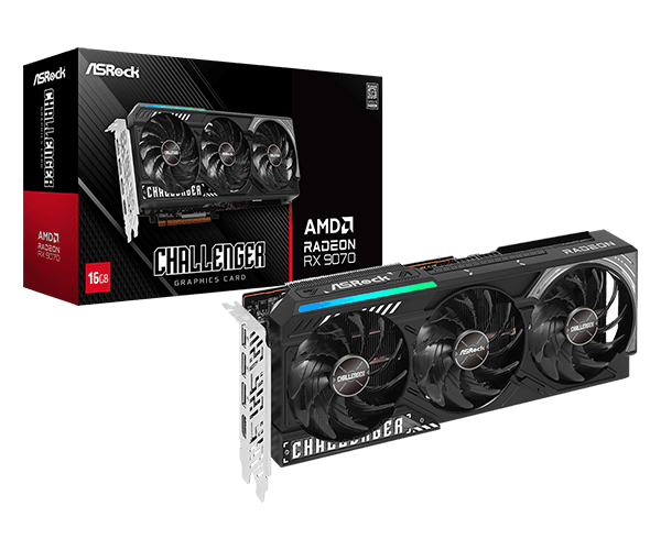 RX 9070 16GB ASRock Radeon Challenger GDDR6 3Fan