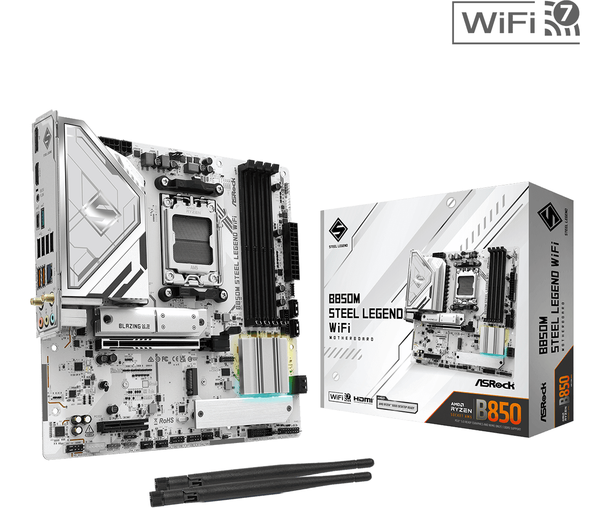 Motherboard AsRock B850M Steel Legend WiFi AM5