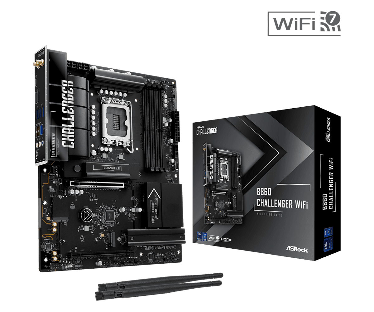 Motherboard AsRock B860 Challenger WiFi 1851
