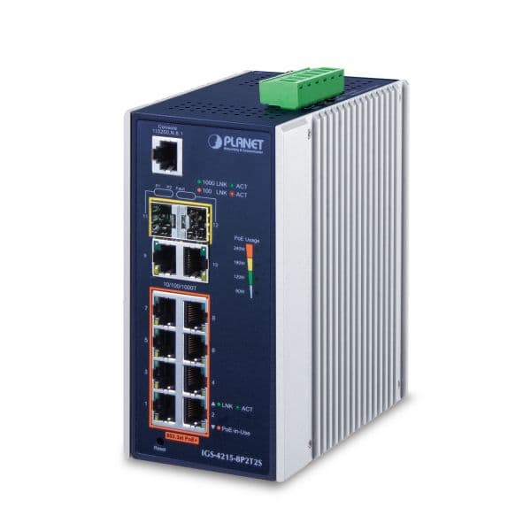 Planet Switch 8 Portas IGS-4215-8P2T2S