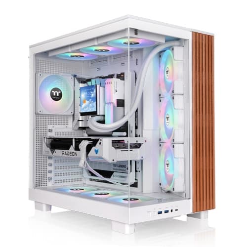 Thermaltake View 380 XL WS ARGB Snow Vidro Temperado White