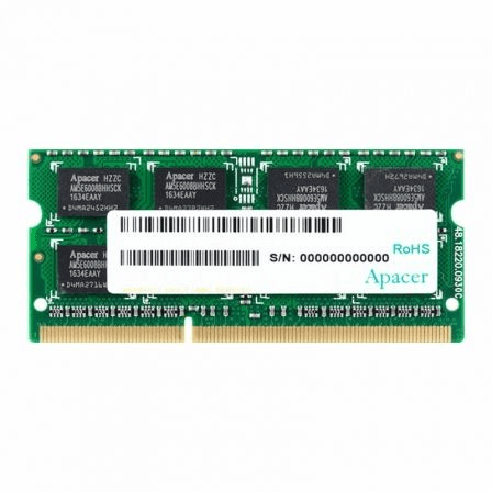 Memória RAM Apacer So-dimm 8GB DDR3-1600 | 8GB | Timin - AS08GFA60CATBGJ