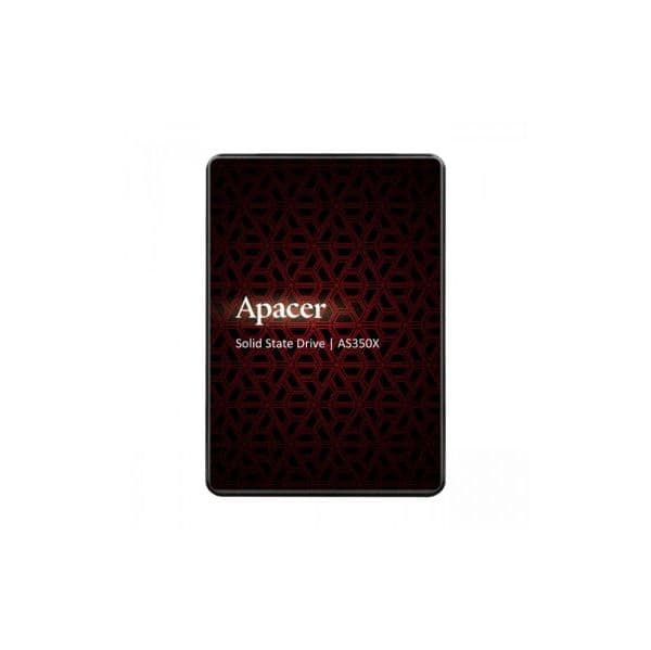 SSD Apacer 512GB AS350X 2,5" SATA 6GB/s Preto - AP512GAS350XR-1