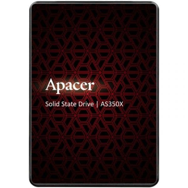 SSD Apacer 1TB AS350X 2,5" SATA 6GB/s Preto - AP1TBAS350XR-1
