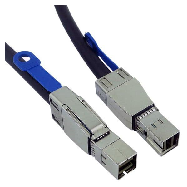 QNAP CAB-SAS05M-8644 0.5m cabo Serial Attached SCSI (SAS) - CAB-SAS05M-8644