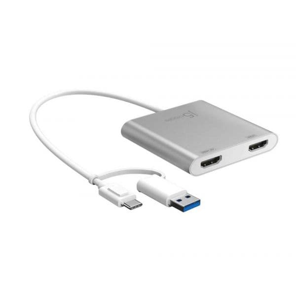 J5create Cabo usb Jca365-N Prateado 200 cm - GY001S9147996