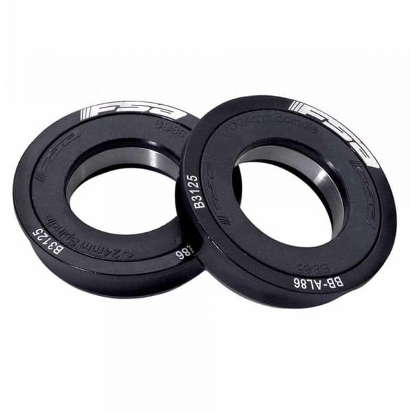 Fsa Caixa de Pedalier Bb86 Aluminum Bearings Kit Black 86.5 mm