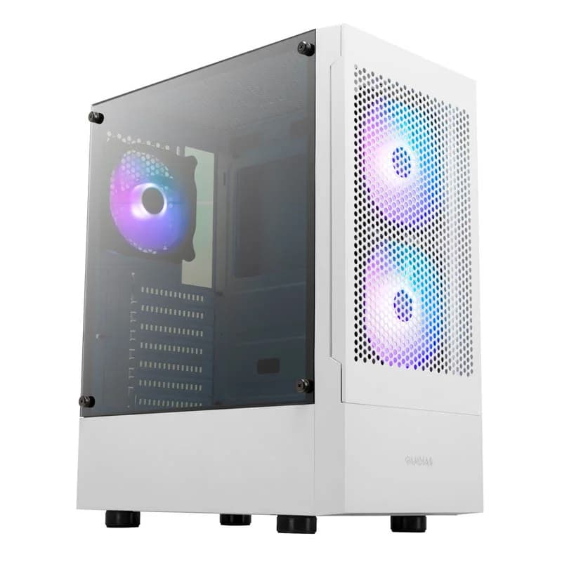 Gamdias Talos E3 Mesh Vidro Temperado White