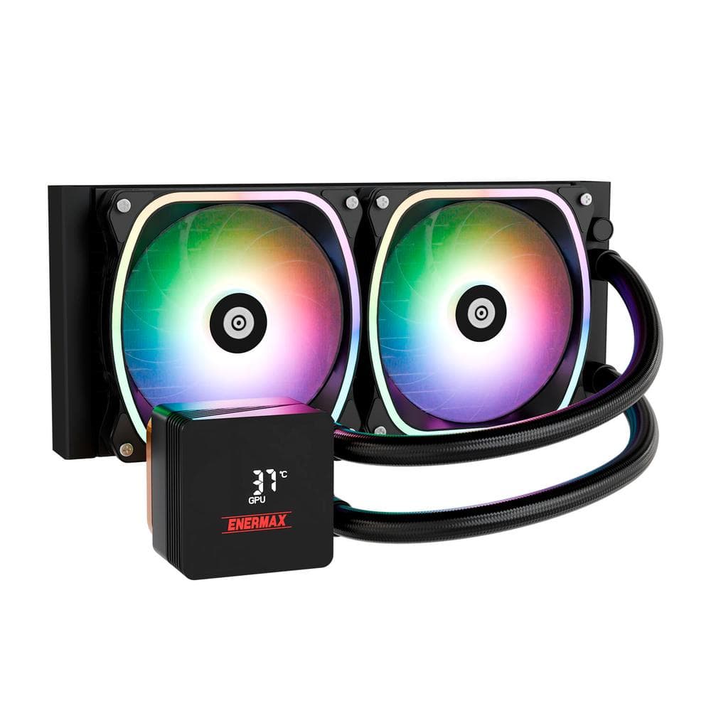 Enermax Aquafusion II Kit de 240mm com 2 Ventoinhas RGB
