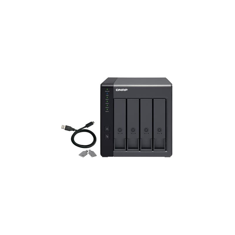 Unidade de Expansão NAS QNAP TR-004 - 4 Baías - USB Type C