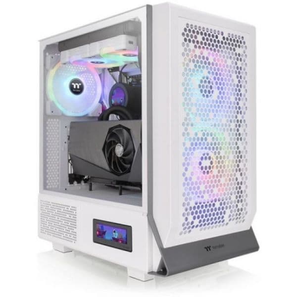 Thermaltake Caixa Pc Ceres 300 Tg Argb Snow Branco - CA-1Y2-00M6WN-00