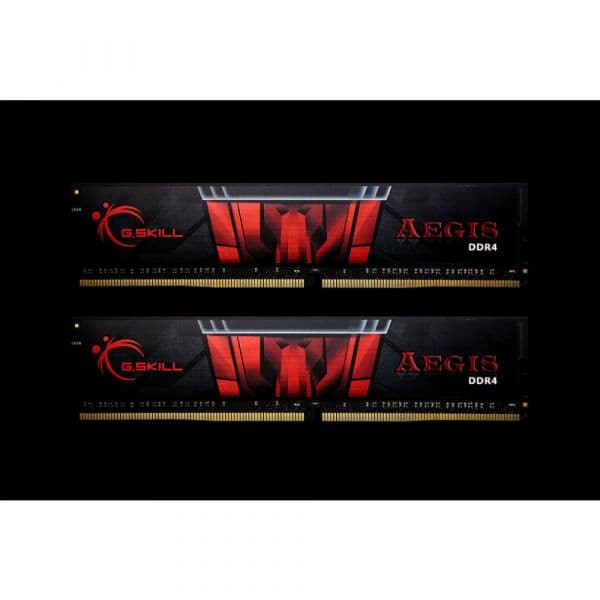 Memória RAM G.Skill 32GB Aegis (2x 16GB) DDR4 2666MHz CL19 Black - F4-2666C19D-32GIS