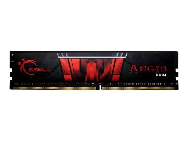 Memória RAM G.Skill 32GB Aegis (2x 16GB) DDR4 2666MHz CL19 Black - F4-2666C19D-32GIS