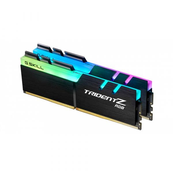 Memória RAM G.Skill 16GB Trident Z RGB 2x 8GB DDR4 3600MHz CL16 Black F4-3600C16D-16GTZRC