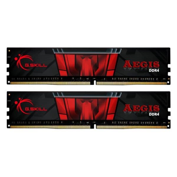 Memória RAM G.Skill 16GB Aegis 2x 8GB DDR4 3200MHz PC4-25600 - F4-3200C16D-16GIS