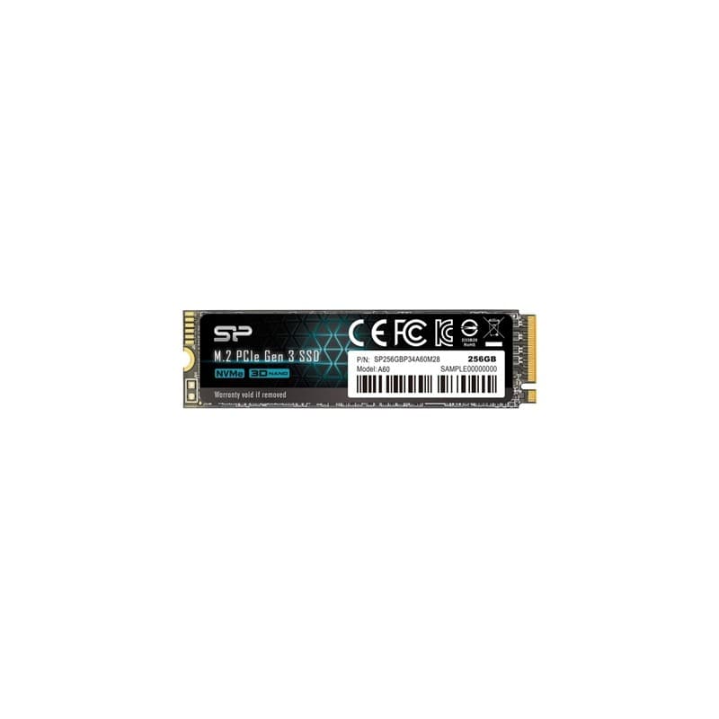 SSD Silicon Power 256GB A60 M.2 2280 Max2200/1600 MB SP256GBP3 - SP256GBP34A60M28