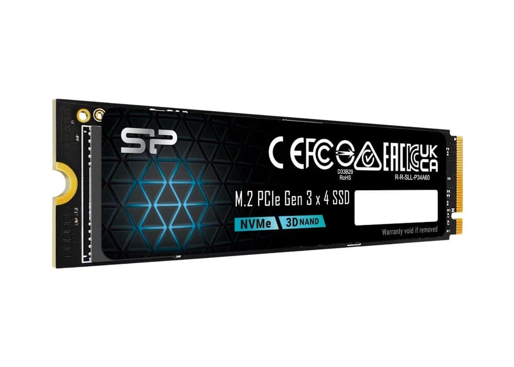 SILICON POWER P34A60 128 GB M.2 2200 MB/s SSD PCI Express 3.0 NVMe