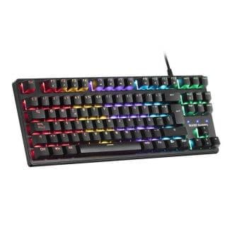 Mars Gaming MKXTKLRPT Mechanical Illuminated RGB Switch Outemu Red PT