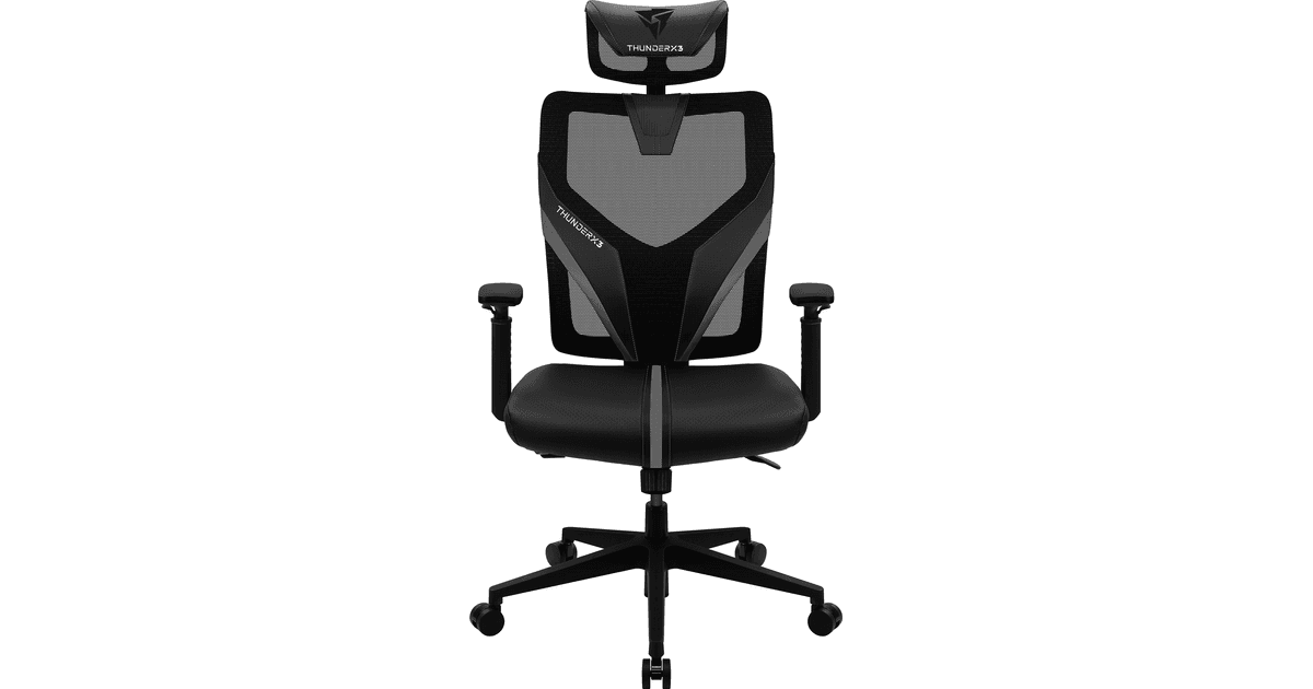 Cadeira Gaming Thunder X3 YAMA 1 Preto/Preto - YAMA1-BLACK