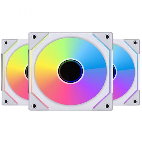 Lian Li Infinity SL120 ARGB PWM (Pack 3) 120mm Branca - UF-SLIN120-3W