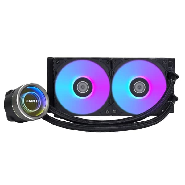 Water Cooler CPU AIO Lian Li GALAHAD II Trinity 240mm ARGB Preto - 4718466013521