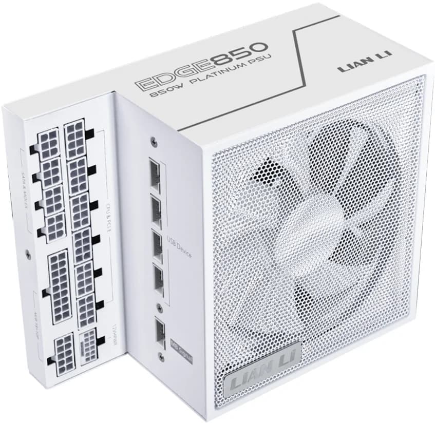 Lian Li EDGE850 850W 80 PLUS Platinum ATX White