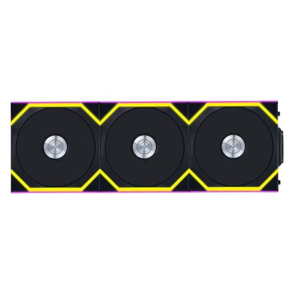 Lian Li Ventoinha 120mm Uni SL120 Wireless RGB Reverse Blade PWM Preta (Pack3) - 12RSL1W3B