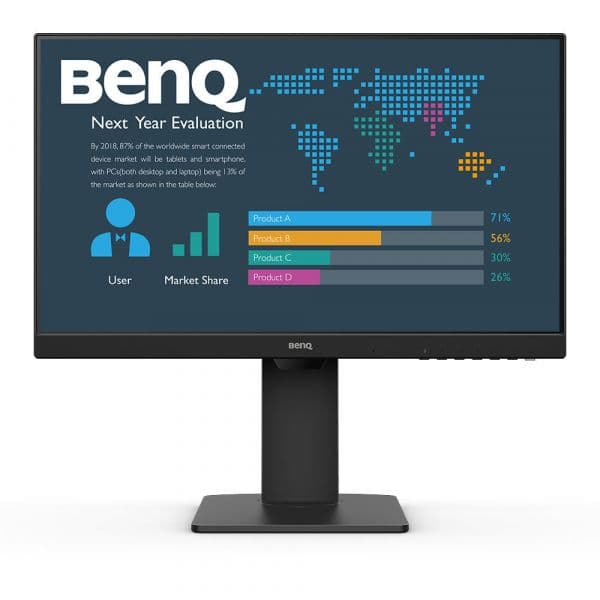 Monitor BenQ BL2486TC 23.8" IPS FullHD 100Hz Altura ajustável USB-C 65W