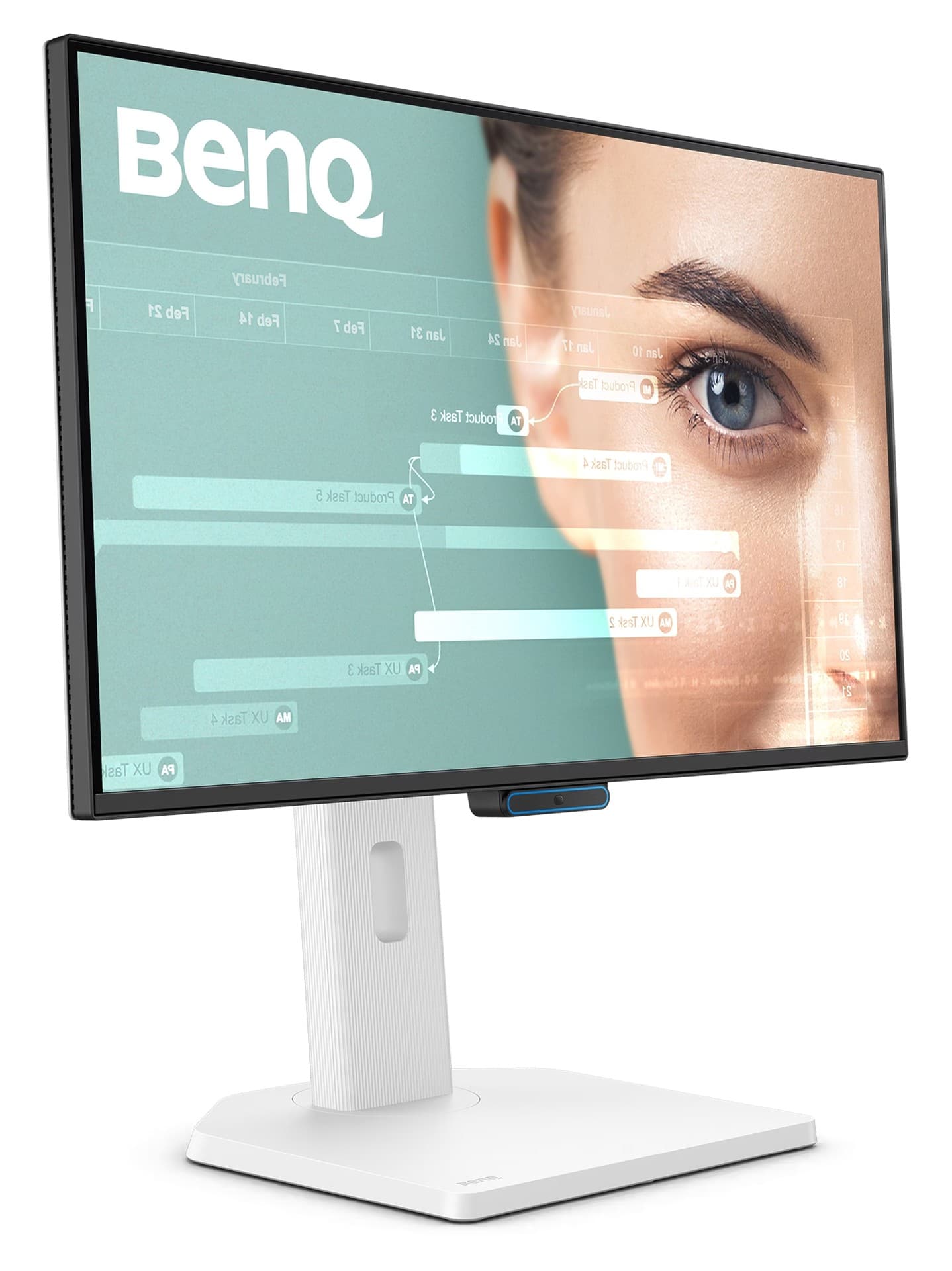 Monitor BenQ GW2490TC Monitor 23.8" Full HD IPS 144Hz 5ms USB-C White & Black