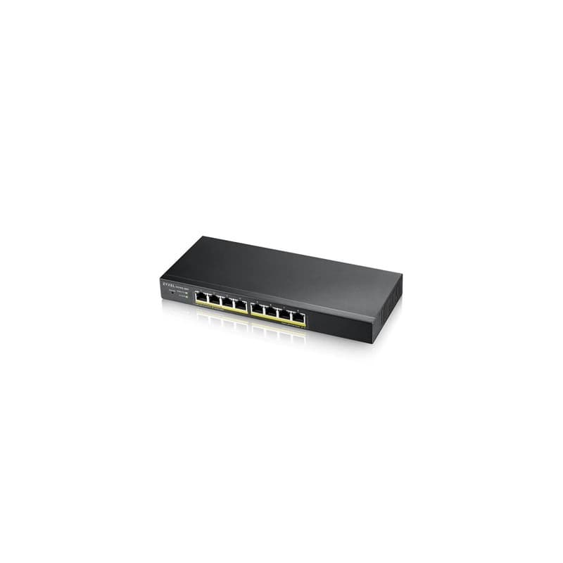 Zyxel Switch 8P Gbe Smart Hybrid Switch - GS1915-8EP-EU0101F