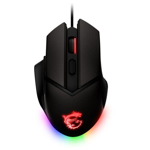 MSI Clutch GM20 RGB Black - S12-0400D00-C54
