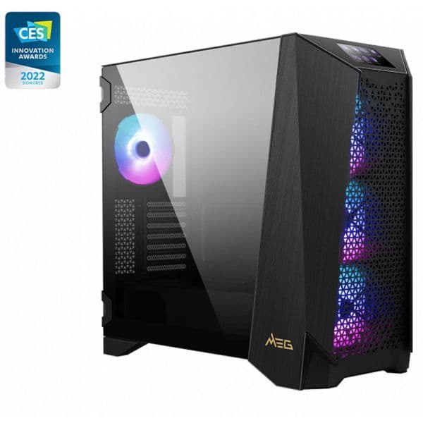 MSI MSI MEG Prospector 700R ARGB Tempered Glass Preta
