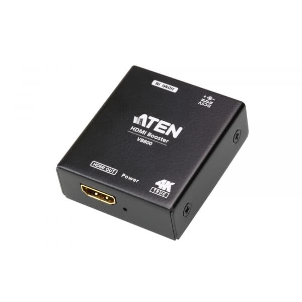 Aten VB800-AT-G Extensor AV HDMI True 4K com Booster 20m Preto