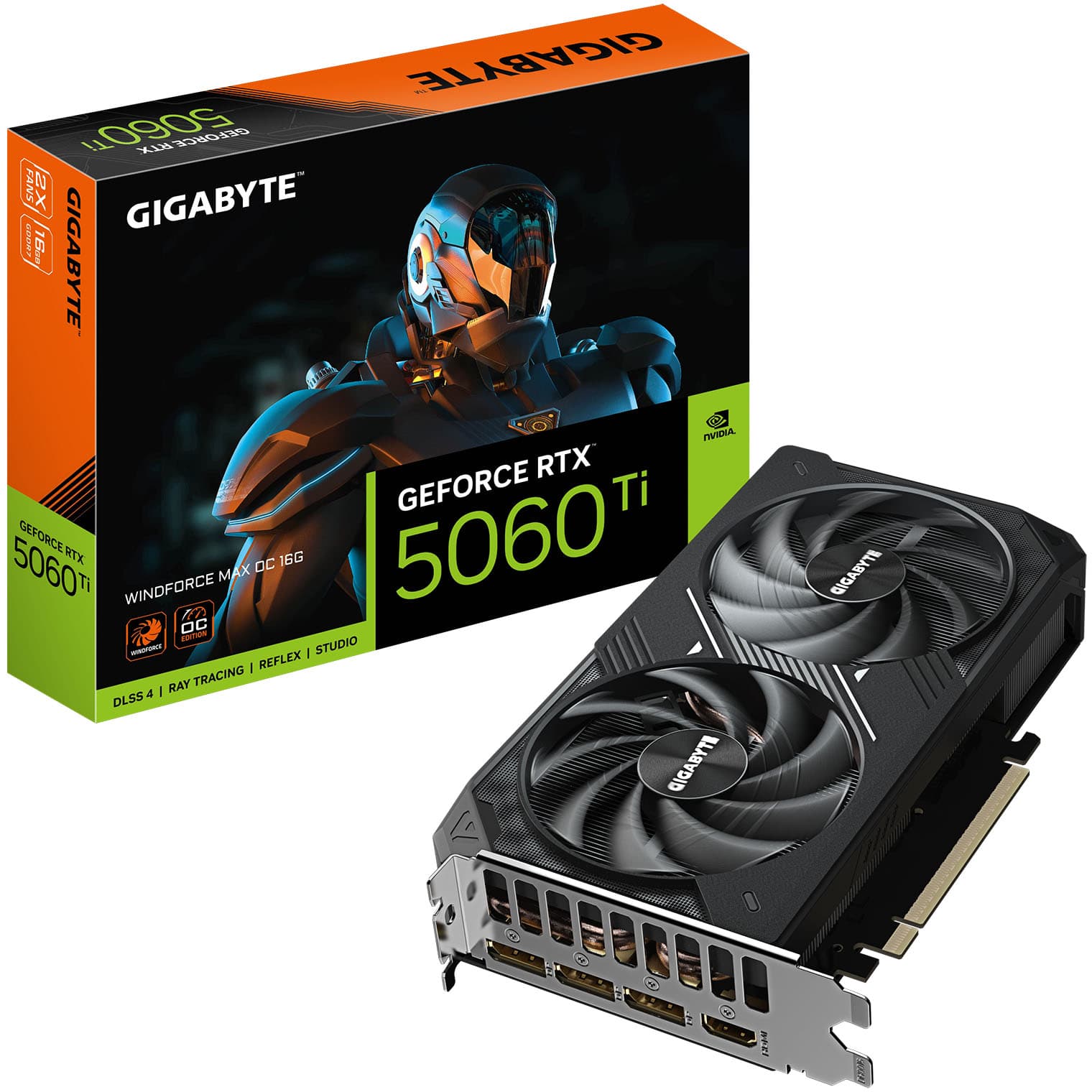 Gigabyte GeForce RTX 5060 Ti WINDFORCE MAX OC 16 GB GDDR7
