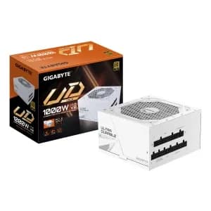 GIGABYTE 1000W 80 PLUS Gold UD1000GM PG5 V2 ICE Totalmente Modular branca