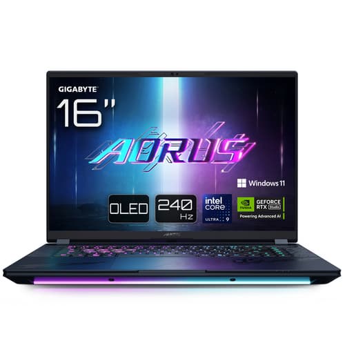 Gigabyte AORUS Master 16" BZHC6PTE64SP Intel Ultra 9 275 HX RTX 5090 24GB 32GB DDR5 1TB SSD WQXGA OLED 240Hz