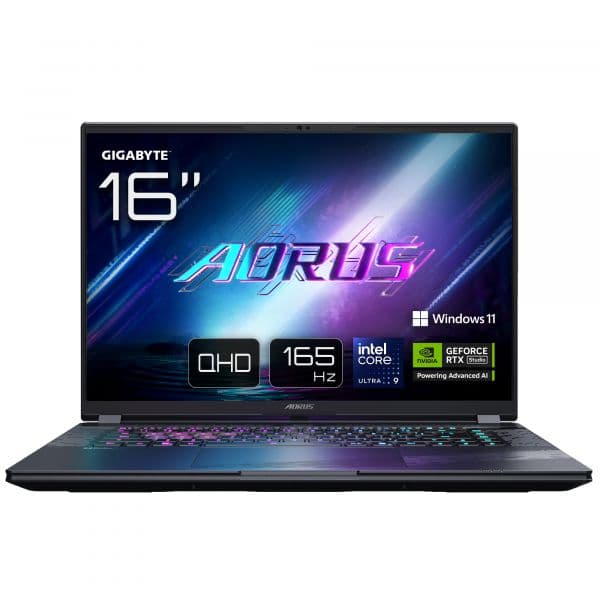 Gigabyte Aorus Elite 16 16" WQXGA Intel Core Ultra 9 32GB 1TB SSD NVIDIA GeForce RTX 5070 Gray Tide Windows 11 Home (Teclado Espanhol)