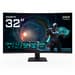 Monitor Gigabyte 32" GS32QCA VA QHD Curvo 180Hz 1ms FreeSync