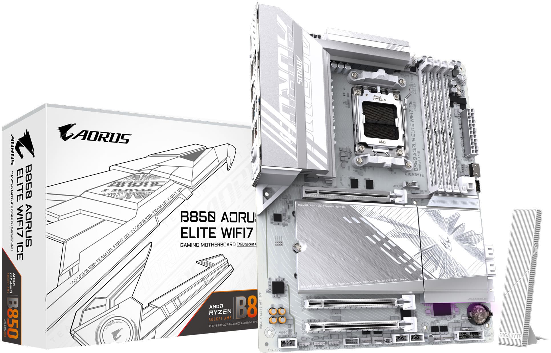 Motherboard Gigabyte B850 AORUS ELITE WIFI7 ICE