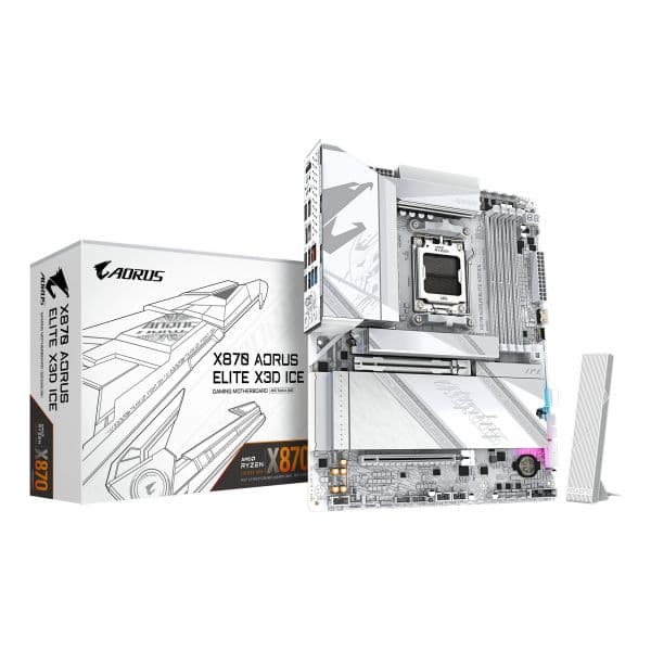 Motherboard Gigabyte GA-X870 AORUS ELITE X3D ICE AM5