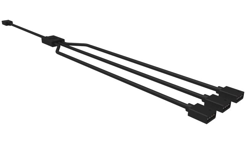 Cooler Master Cabo Splitter Extensão 1-to-3 RGB LED - R4-ACCY-RGBS-R2