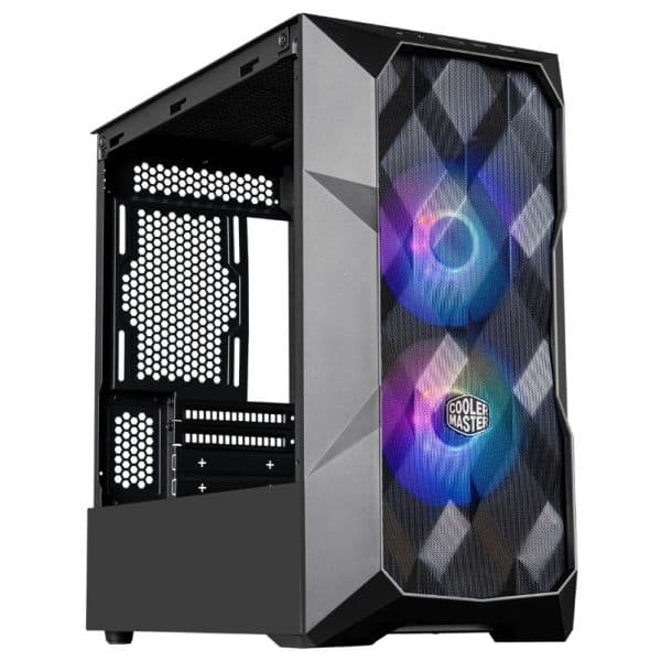 Cooler Master Caixa Micro-ATX MasterBox TD300 Mesh ARGB Preta - TD300-KGNN-S00