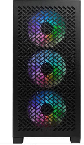 Cooler Master Elite 302 Caixa Mini Tower Micro-ATX com Vidro Temperado e RGB