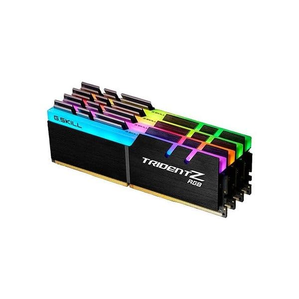 Memória RAM G.Skill 32GB Trident Z RGB (4x 8GB) DDR4 3200MHz PC4-25600 CL16 - F4-3200C16Q-32GTZR