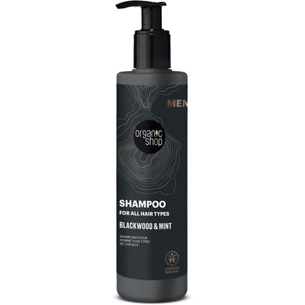 Organic Shop Men Blackwood & Mint Shampoo para Homem 280ml