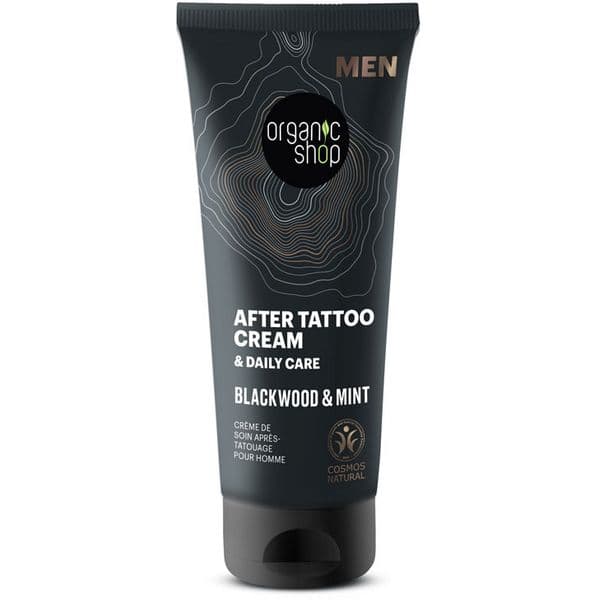 Organic Shop Men Blackwood & Mint Creme Suave para Tatuagem 75ml
