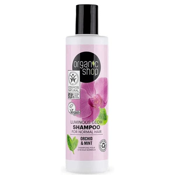 Organic Shop Natura Siberica Orchid & Mint Shampoo Cabelo Normal 280ml