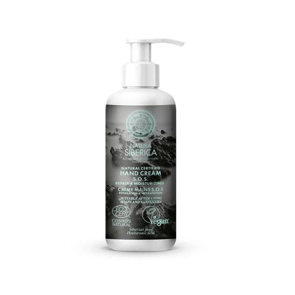Natura Siberica SOS Reparador Hidratante Creme de Mãos 250ml